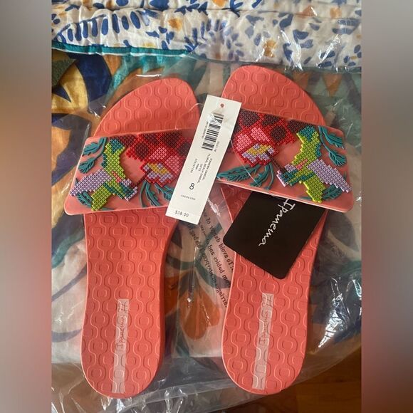 - Ipanema NECTAR slide-look thong flip flop sandals - Picture 3 of 6